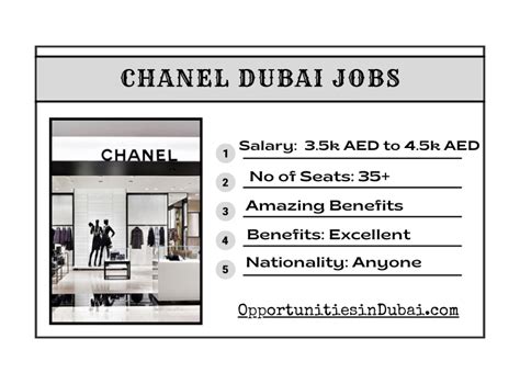 chanel dubai careers|chanel hiring client experience manager.